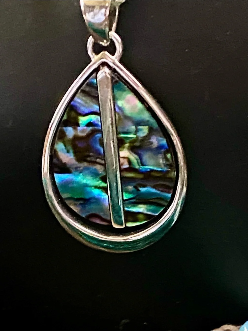 Emerald Green Statement & Iridescent Blue-Green Abalone Pendant Necklaces
